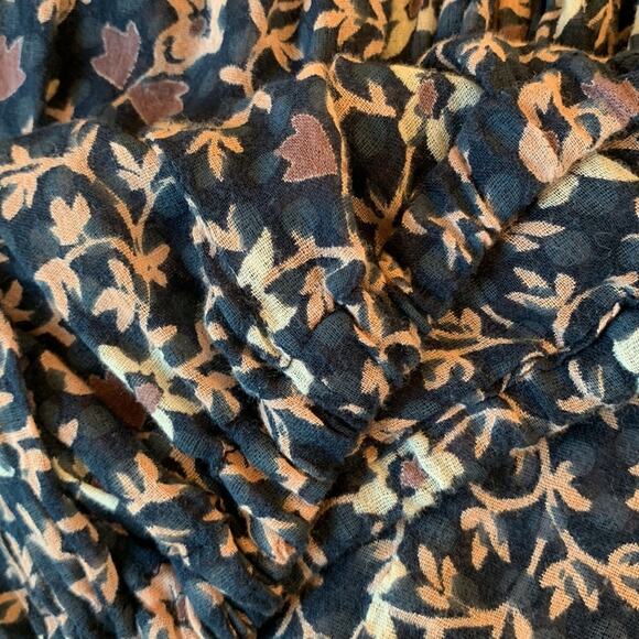 Free People One Floral Blouse XS - Picture 6 of 6
